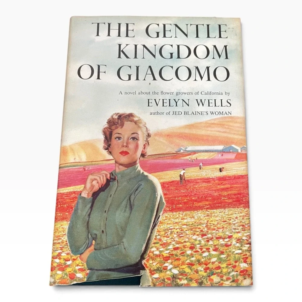 The Gentle Kingdom of Giacomo by Evelyn Wells 1953 Vintage Hardcover Novel